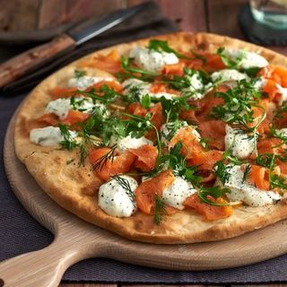 Pizza Salmão Fumando ( 1 Pessoa )