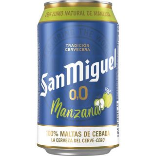 Cerveza San Miguel 0.0 Manzana (33 Cl.)