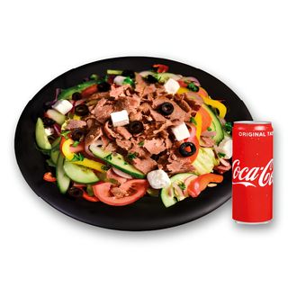 Sałatka Zahir Kebab, Coca Cola 0.33l