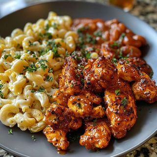 Chicken Mac & Cheese Bowl