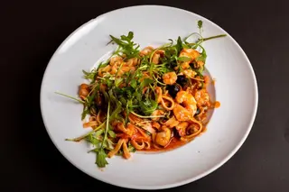 Pasta sa plodovima mora