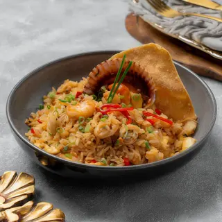 Arroz Chaufa De Mariscos