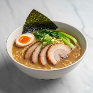 Miso ramen con chashu