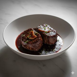 Carrillera al vino tinto