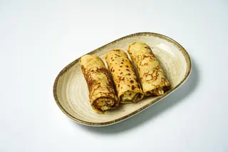 Блины с творогом