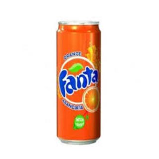 Fanta orange canette