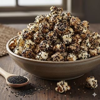 Popcorn sesame