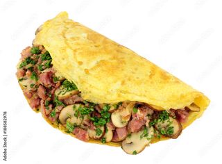 Omelette aux Champignons