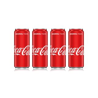 4 x Coca Cola 0,33l