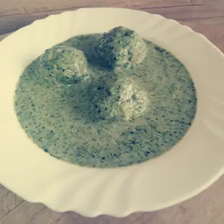 Ćufte  u spanać sosu 300gr