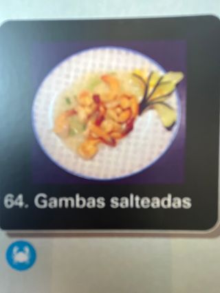 Gambas Salteadas