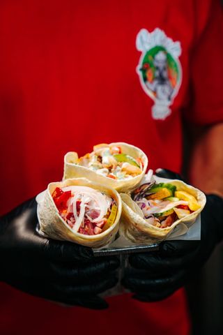 Shaorma pui mare + 1 doza Pepsi