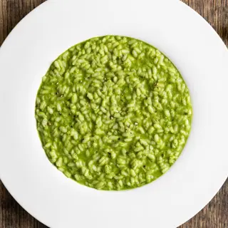 Risotto al pesto genovese