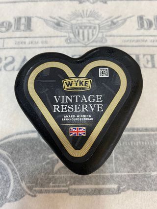 Queso Vintage Reserve Cheddar Forma De Corazón