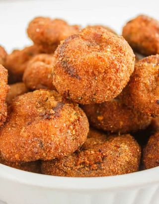 Bread Crumb Fried Mushroom