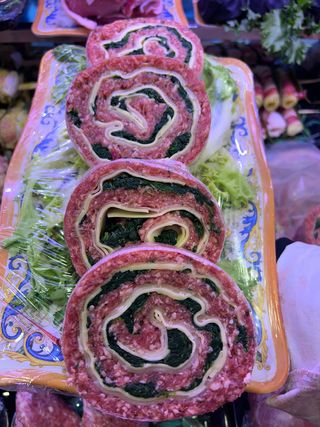 Girelle con spicinaci prosciutto e mozzarella 500 g