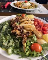 Lignje na žaru (posno)