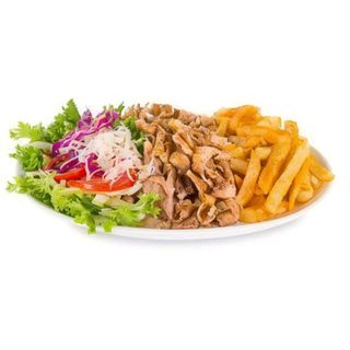 Plato De Ternera, Pollo Con Queso 