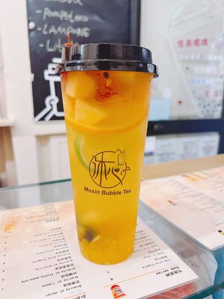 Tea litchi con frutta passione large