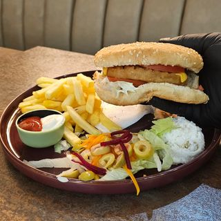 Hamburguesa De Pollo