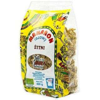 MAKARON (ŻYTNI RAZOWY) ŚWIDERKI BIO 400 g - BABALSCY
