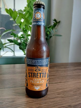 Birra dello stretto gran premio tre luppoli
