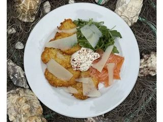 GL Placki ziemniaczane z łososiem gravlax (350g)