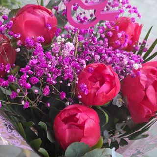 Ramo Peonias día de la madre