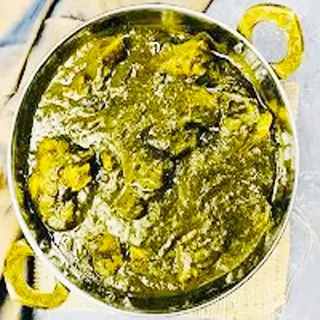 Sag Lamb com Arroz