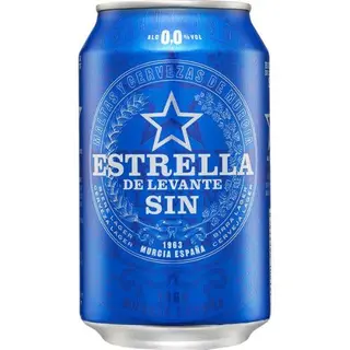 Estrella de Levante 0,0 Cerveza 330 cl