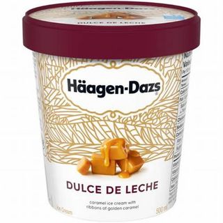 Helado haagen-dazs dulce de leche 