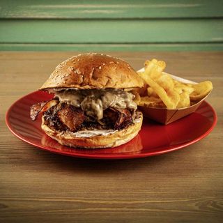 Hamburguesa mushroom (180 g.)