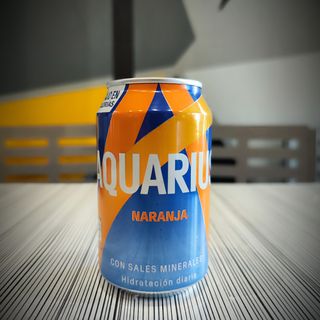 Aquarius Naranja lata 330ml.