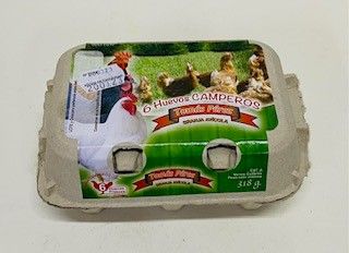 Huevos camperos 1/2 docena