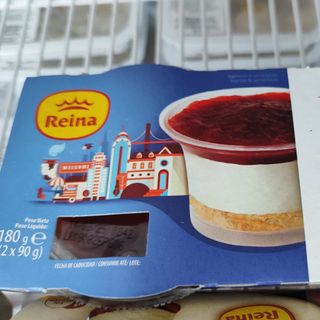 Cheesecake con galleta Postres Reina