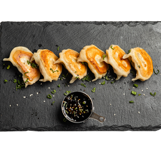 Гёдза с сёмгой