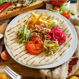 Chips & Chapati + Soda