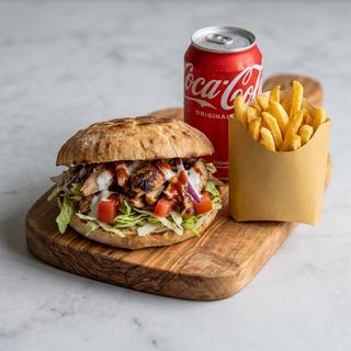 Menù panino kebab