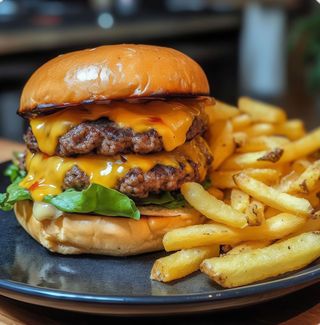 Burger simple de ternera