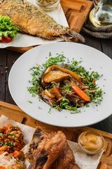 Salată caldă cu vita