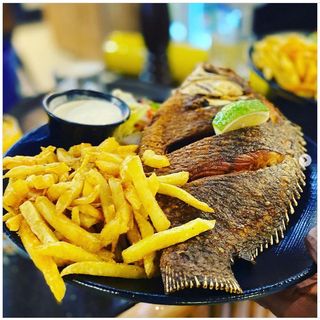Fried Fish with Chips