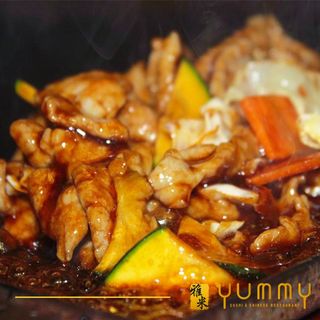 A118. Manzo con verdure ala piastra*