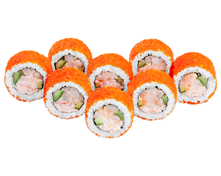 Калифорния с тигровой креветкой