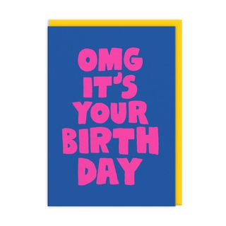 Postal Omg It's Your Birthday