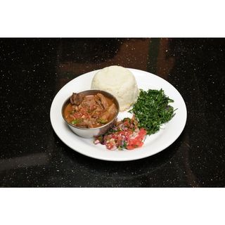 Ugali With 1/4 Chemsha