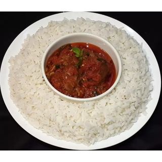 White Rice & Pepper Stew