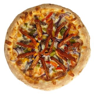 З в"яленими томатами та телятиною (25см) Вага 450г