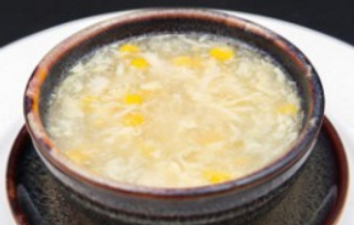 Zuppa mais pollo