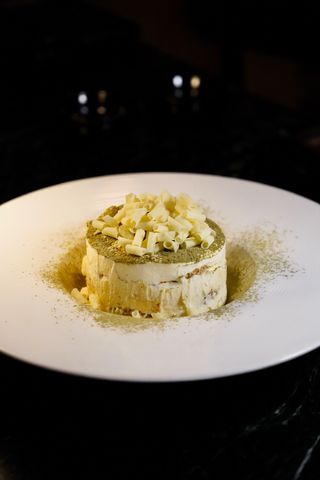 Tiramisú Con Té Matcha