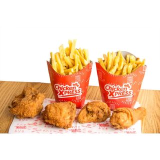 Xpress 4 With Chips And A Coca-Cola Original  350ml